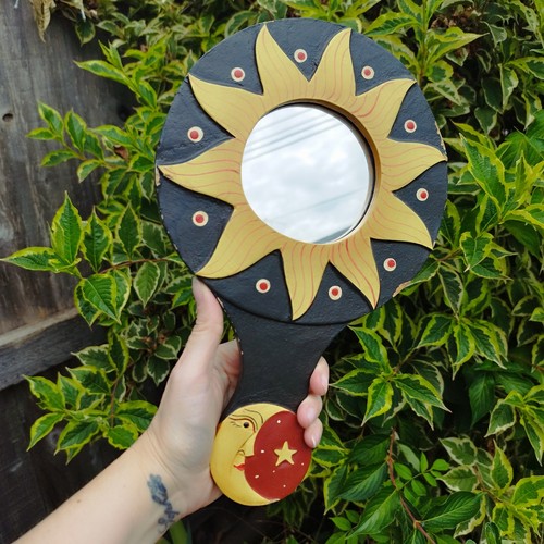 Celestial moon sun - sun, stars