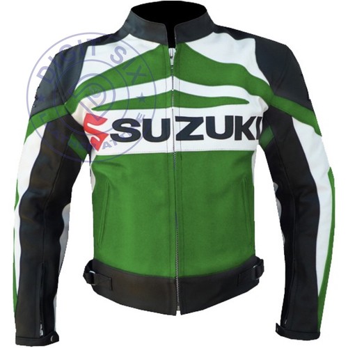 Suzuki green motorcycle - green,