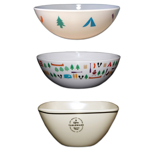 Olpro pack melamine - of, bowls