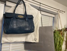 Rare Mulberry Bayswater, Large. Petrol (Teal/Blue) Inc Dust Bag . Well Used