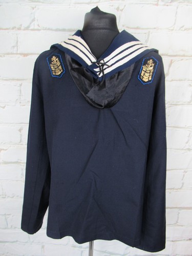 Vintage polish navy - man's, blue