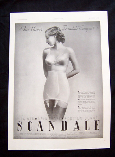 French scandale lingerie - french,