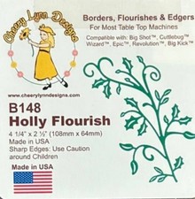 Cheery Lynn Cutting Die Holly