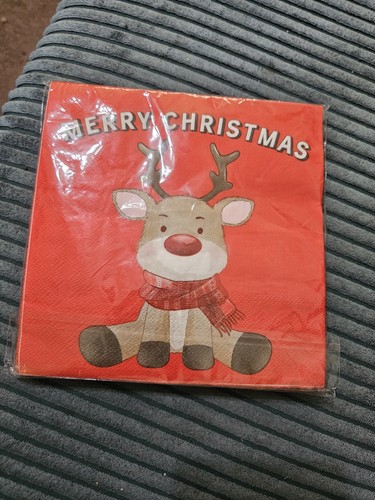 Christmas paper napkins - 20,