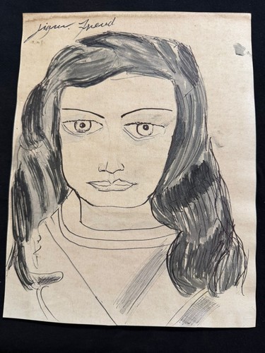 Lucian freud painting - freud, drawing