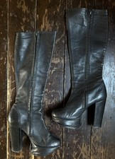 VTG 70s Black Leather RARE