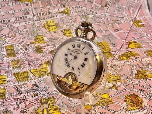 Hebdomas pocket watch - hebdomas, 1910