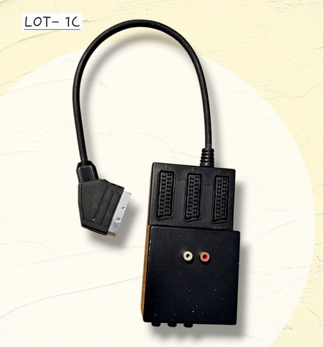 Lot way scart lead - lot, 3-way