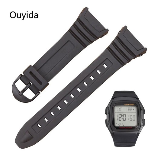 18mm silicone rubber watch - 18mm,