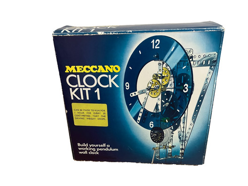 Meccano clock kit complete - clock,