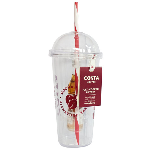 Costa coffee iced - costa, cup