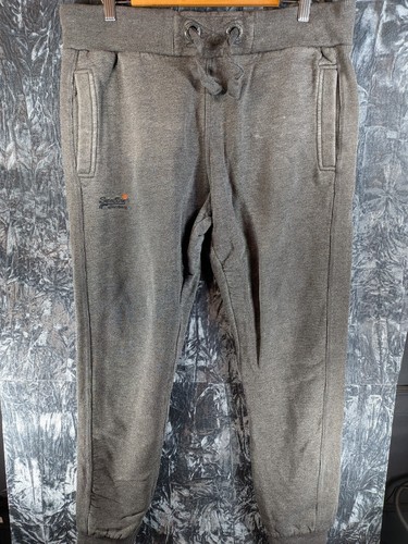 Superdry grey joggers with - joggers,
