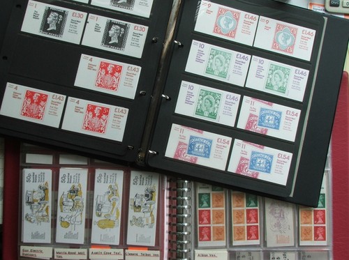 Stamp booklets multiple - gb,