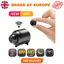 1080P Mini Camera Wireless WiFi Security Surveillance Tiny Cam Night Vision UK.