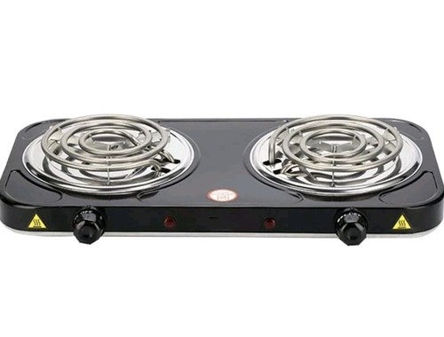 Double hot plate electric hob - electric,