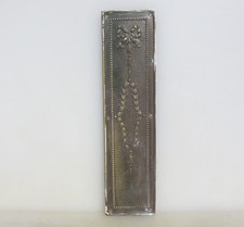 Edwardian Brass Finger Plate
