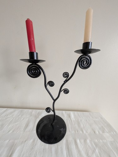 Vintage black wrought iron - vintage,