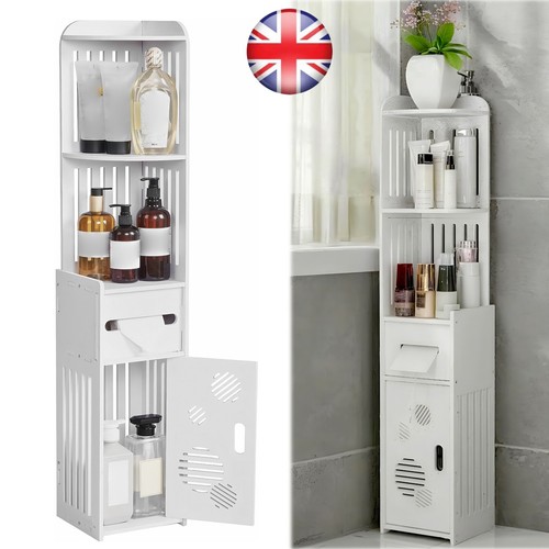 Tall bathroom cupboard - bathroom,