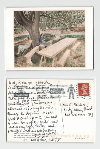 Postcard eric ravilious - postcard, two