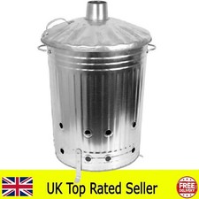 90 LITRE GARDEN INCINERATOR BURNER BIN GARDEN RUBBISH MADE IN UK