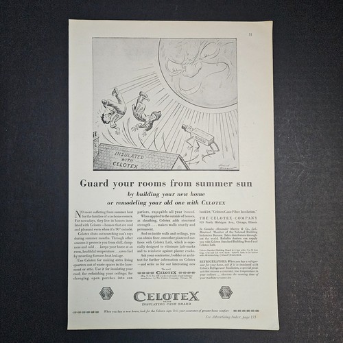 1930 celotex insulating - insulating, cane