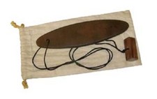 WOODEN BULL ROARER EARLY