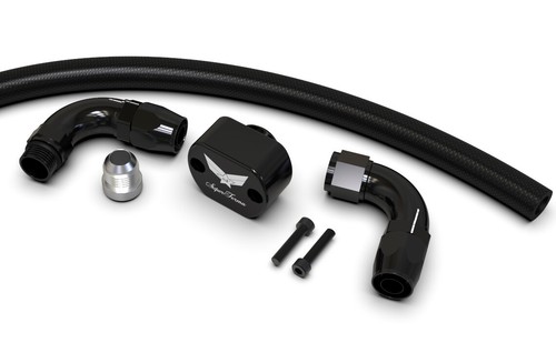 Cylinder head oil drain - oil, kit