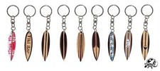 Keyring wooden surfboard key - surfboard,