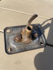 Backplate with integral tap