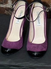 L K BENNETT PURPLE/BLACK