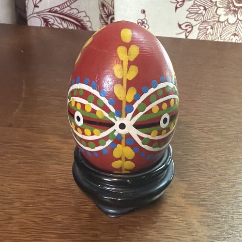 Vintage hand painted ukrainian - hand,