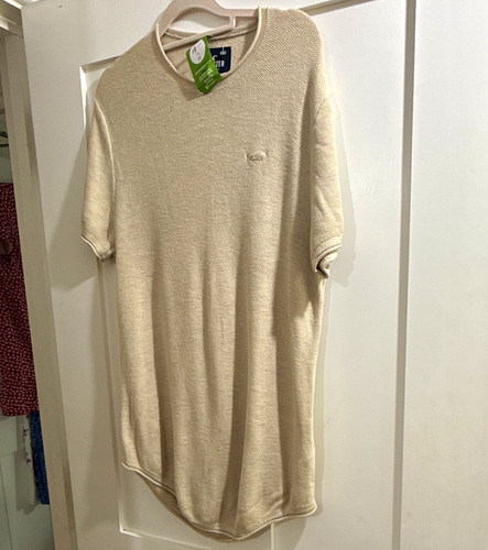 Hollister men beige crew - hollister,