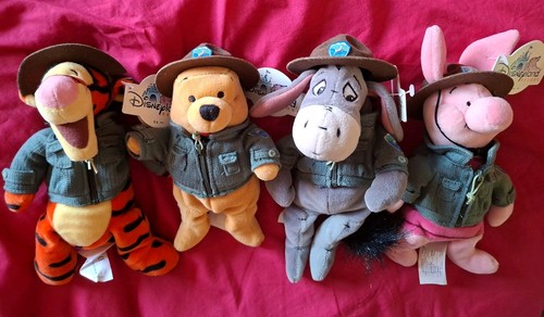 Vintage disney ranger beanies - disney,