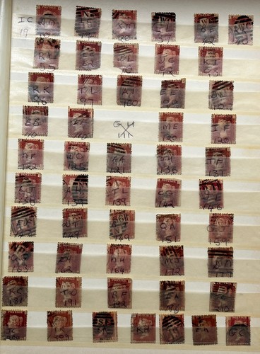 Victorian penny red stamp - victorian,
