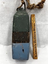 antique lobster bouy buoy old