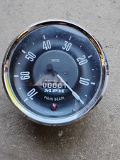 Smiths Vintage Classic Car 70mph Anti-Clockwise 4" Speedometer Speedo NOS