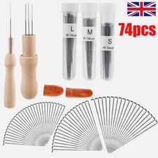 74PCS Wool Felting Needles