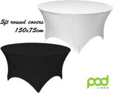 black or white spandex stretch