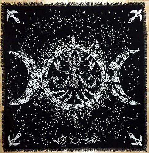 Pentagram gold silver - 24",