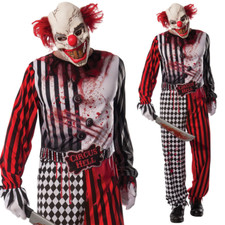 Evil Clown Costume Mens Scary