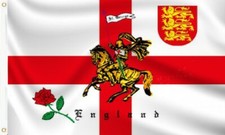 ENGLAND ROSE LION FLAG - ST
