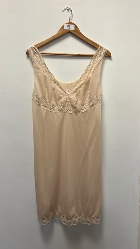 Vintage peach nylon - peach, full