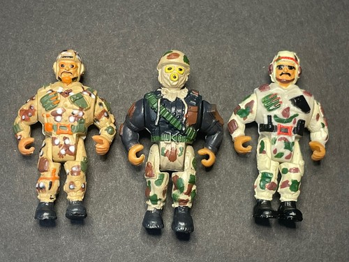 Military muscle men figures - muscle,