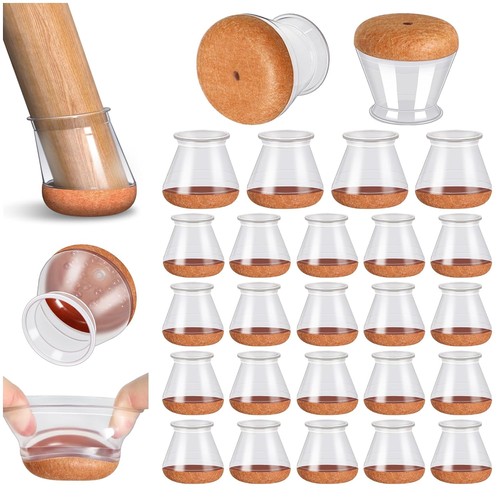 Clear silicone chair leg - silicone,