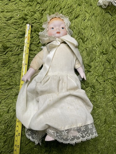 Porcelain baby doll vintage - porcelain,