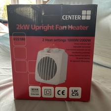 Center 2kw upright fan heater - center,