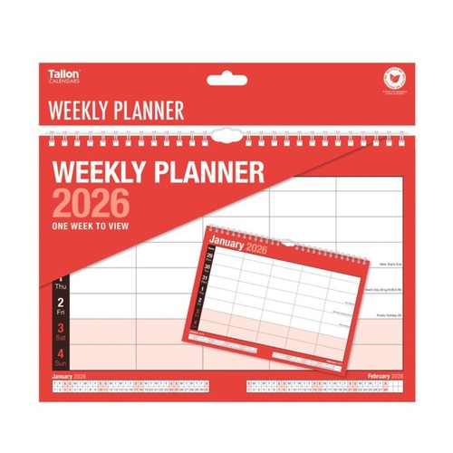 Weekly planner 2026 column - weekly,