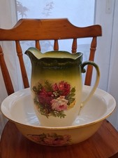 Antique Large Jug And Wash