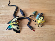 Bugs Snake Reptile Caterpillar Butterfly ELC Plastic Toy Figure Bug Insect 