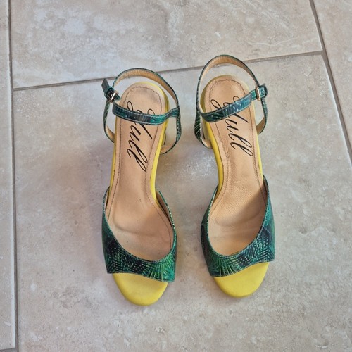 Yull shoes green floral - shoes,